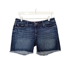 Paige Distressed Cutoff Midrise Denim Shorts Style 1220673-250 28